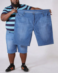 Thin Plus Size Denim Shorts