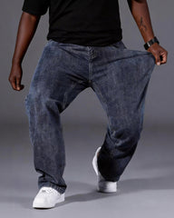 Loose Straight Plus Size Jeans