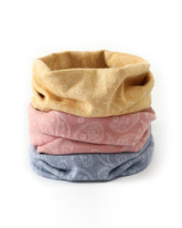 Autumn And Winter Paisley Jacquard Warm Windproof Mask Scarf