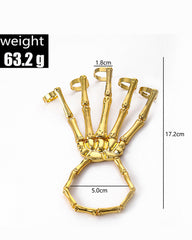 Retro Punk Ghost Hand Skull Mitten Bracelet