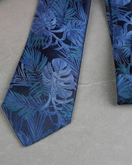 Men's High Density 8cm Leaves Petals Business Professional Tie-hand Style
