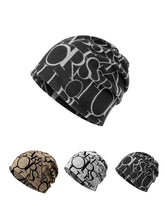 Letter Dual-purpose Scarf Hat Pile Hat