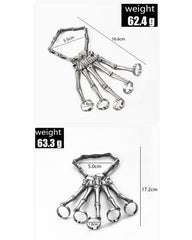 Retro Punk Ghost Hand Skull Mitten Bracelet