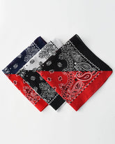 Hip-hop Cashew Flower Sweat-wicking Breathable Stitching Hip-hop Printed Headscarf