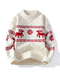 Big & Tall Men's Casual Long Sleeve Knit Sweater