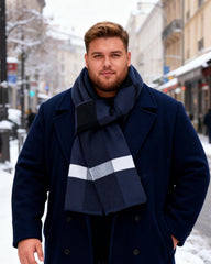 Autumn And Winter Warm Plaid Thick Scarf For Men And Women