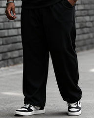 Big & Tall Men's FOREVER African Claw Mark Gradient Printed T-Shirt Pants Set