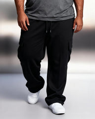 🔥50% Off Exclusive✨Big & Tall Men's New Multi-Pocket Workwear Pants European And American High Street Fashion Brand Retro Casual Leg-legged Pants Men's Cross-border M-5XL