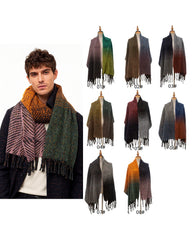 Scarf Autumn And Winter Men's And Women's Gradual Color Scarf Shawl