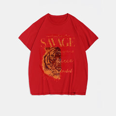 Plus Size Red Savage T-Shirt