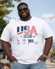 250 Anniversary T-Shirt Simple White