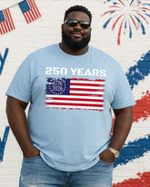 1776-2026 United States 250 Anniversary Printed T-shirt