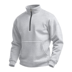 S-3XL Casual Sweat Collar Zipper Warm Outdoor Mountaineering Sweat