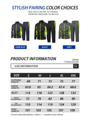 Men's Fall and Winter Outfits Tracksuits Sweatsuits 2 Pieces