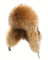 Faux Leather Adjustable Ear-Flap Thickened Warm Hat - One Size Fits All