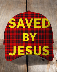 SAVED BY JESUS Classic Style Casual Baseball Cap