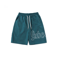 Plus Size Athletic Street Style Shorts