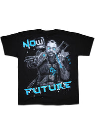 Big Shit Cyberpunk Print Top T-Shirt