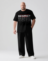 KEEP CALM AND RESPECT OTHERS SLOGAN T-shirt Set