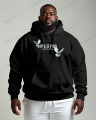 Print Front And Back Skull Oversized Cotton Hoodie