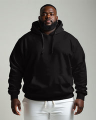 Cotton Solid Color Men's Loose Oversized Hoodie