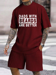 ALOHA Althea Flower Printed Texture Large Size Vacation Suit