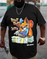 Plus Size Black Bout That Life T-Shirt