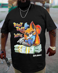 Plus Size Black Bout That Life T-Shirt