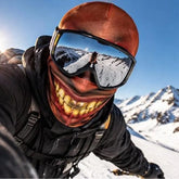 Comical Big Buck-teeth Print Mask