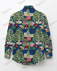 Nature Long Sleeve Shirt Men's Plus Size