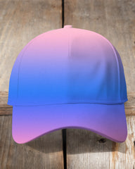 Romantic Pupple Theme Gradient Baseball Cap