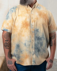 Plus Size Men's Casual Resort Shirt