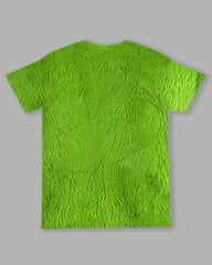 Men's Big & Tall Funny Christmas Cartoons T-Shirt Shorts Set