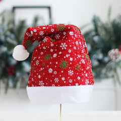 Color Snowflake Christmas Hat Party Headwear