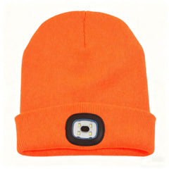 Rechargeable LED Lamp Removable And Washable Outdoor Knitted Hat