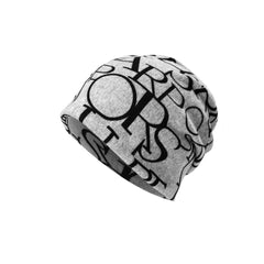 Letter Dual-purpose Scarf Hat Pile Hat