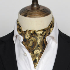 British Vintage Suit Silk Scarf Shirt Collar Scarf