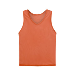Big & Tall Men's Big Mesh Football Training Clothing Vest Vest