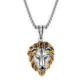 Lion Head Pendant Necklace