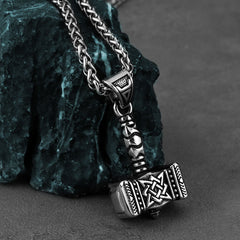 Vintage Viking Thor's Hammer Pendant Necklace