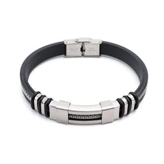 Men's Punk Titanium Steel Bracelet