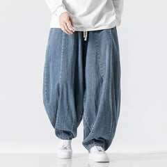Japanese Retro Harlan Straight Denim Pants