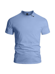 Casual Sports Fit Detachable Magnetic Short-Sleeve S-3XL