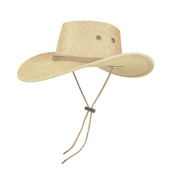 Western Cowboy Rope Rider Hat Hemp Hat