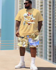 USD Cupid Angel Personalized Print Large Men's Set