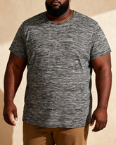 M-5XL Men's Plus Size Outdoor Crewneck Sports Tee