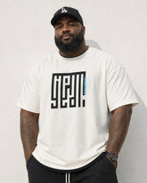 M-8XL Thin Half Sleeve Ice Silk Crewneck Tee