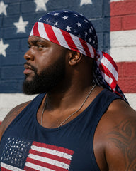 American Flag Independence Day Printed Baotou Hat Sports Breathable