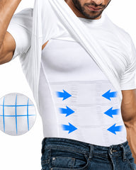 Big & Tall Men's Compression Shaper Vest Shapewear Tank Tops