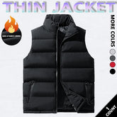 KZZ Mens Vest Jacket Warm Sleeveless Jackets